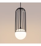 Sollux Lampa wisząca BRINA 1 czarna SL.1332 Sollux Lampa wisząca BRINA 1 czarna SL.1332
