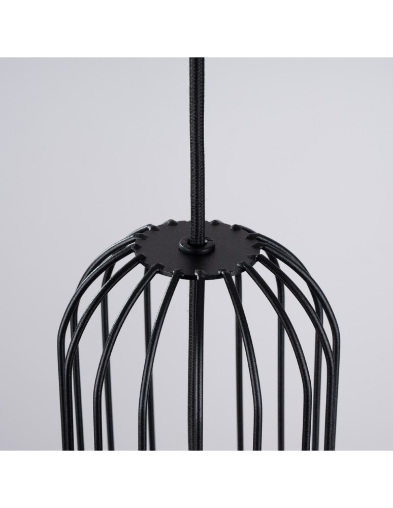 Sollux Lampa wisząca BRINA 1 czarna SL.1332 Sollux Lampa wisząca BRINA 1 czarna SL.1332