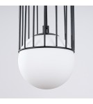 Sollux Lampa wisząca BRINA 1 czarna SL.1332 Sollux Lampa wisząca BRINA 1 czarna SL.1332