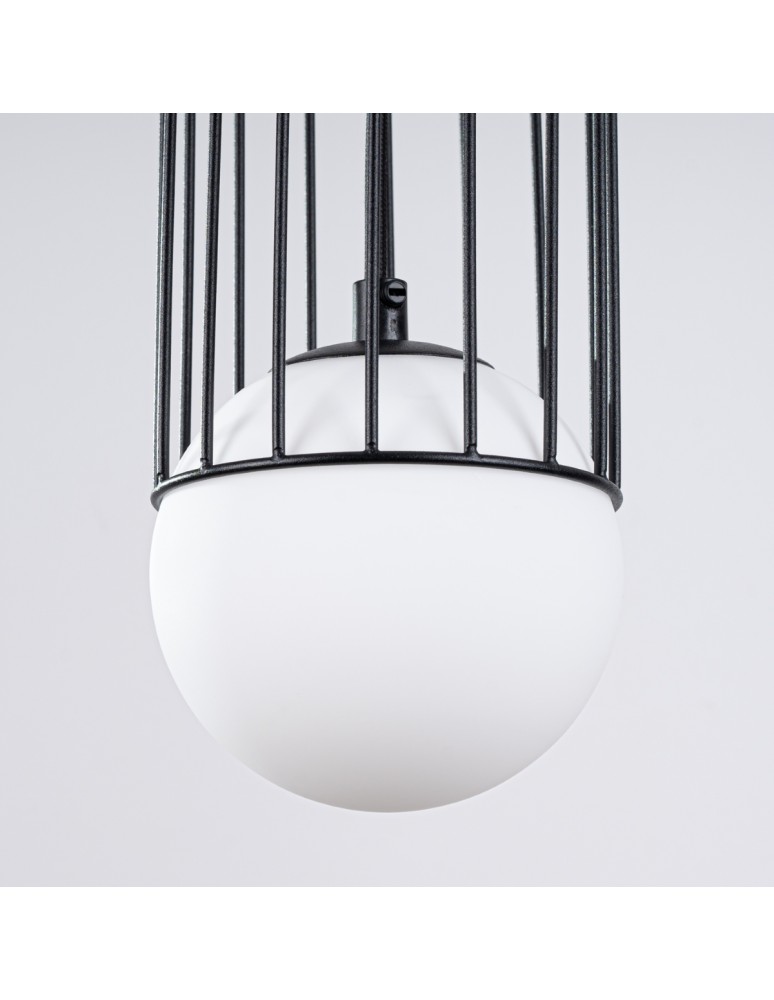 Sollux Lampa wisząca BRINA 1 czarna SL.1332 Sollux Lampa wisząca BRINA 1 czarna SL.1332