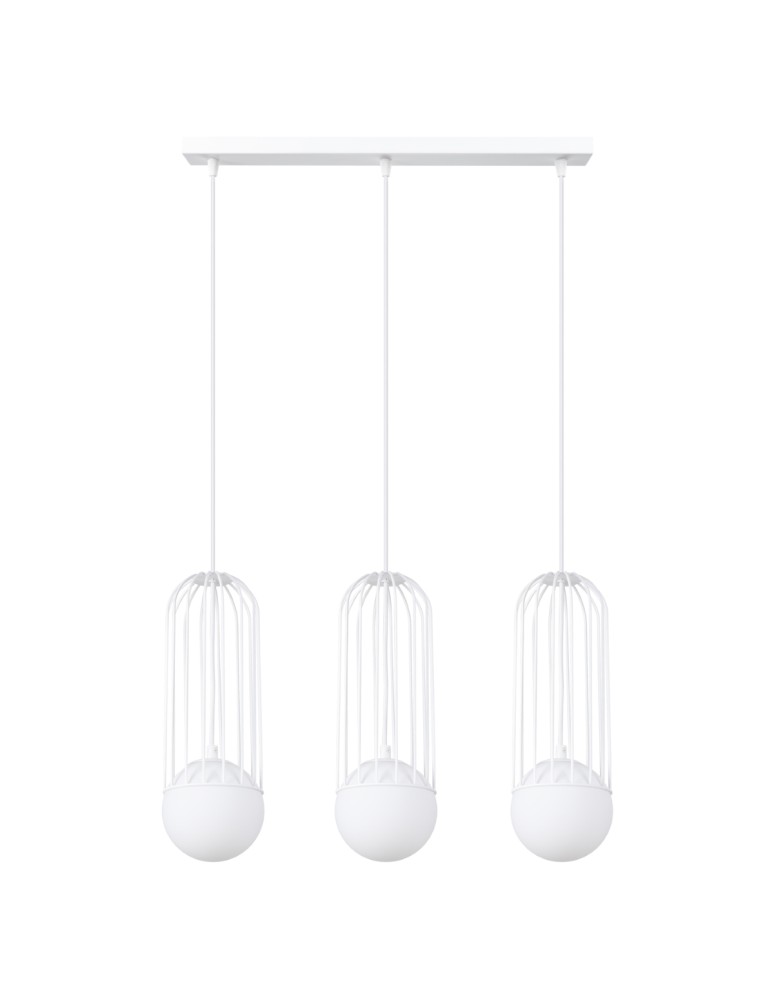 Sollux Lampa wisząca BRINA 3L biała SL.1333