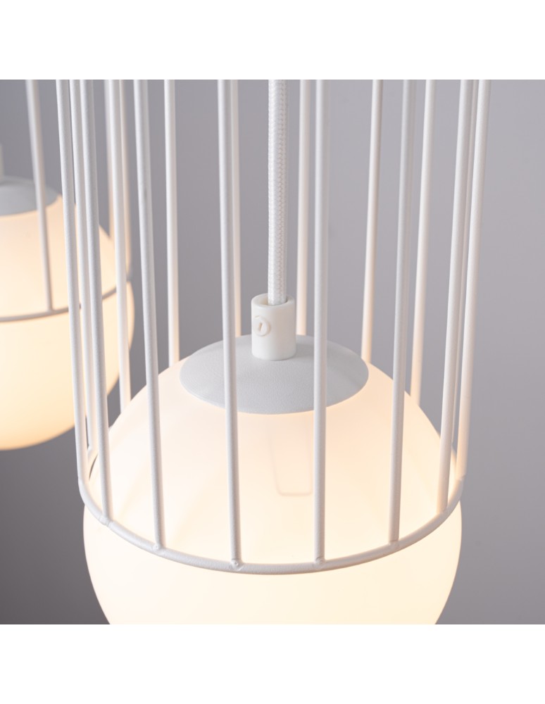 Sollux Lampa wisząca BRINA 3L biała SL.1333