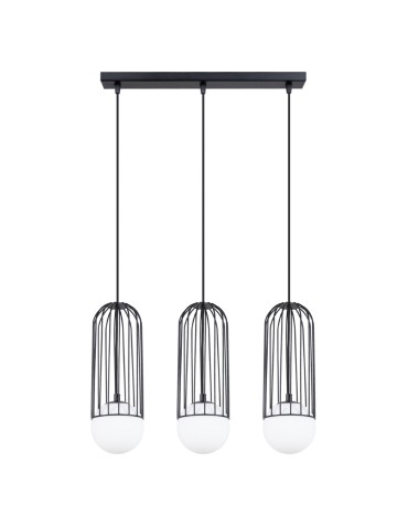 Sollux Lampa wisząca BRINA 3L czarna SL.1334