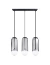 Sollux Lampa wisząca BRINA 3L czarna SL.1334