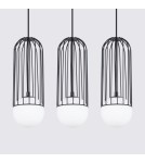 Sollux Lampa wisząca BRINA 3L czarna SL.1334 Sollux Lampa wisząca BRINA 3L czarna SL.1334