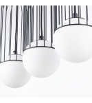 Sollux Lampa wisząca BRINA 3L czarna SL.1334 Sollux Lampa wisząca BRINA 3L czarna SL.1334