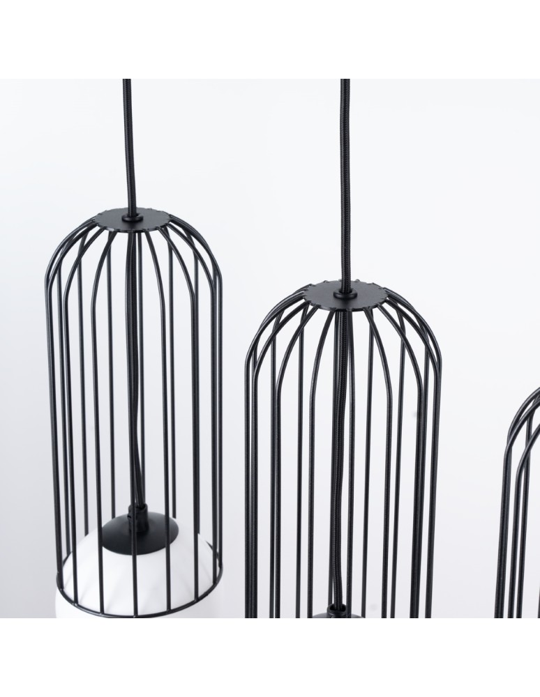 Sollux Lampa wisząca BRINA 3L czarna SL.1334 Sollux Lampa wisząca BRINA 3L czarna SL.1334