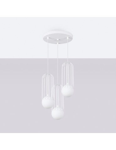 Sollux Lampa wisząca BRINA 3P biała SL.1335 - product 2