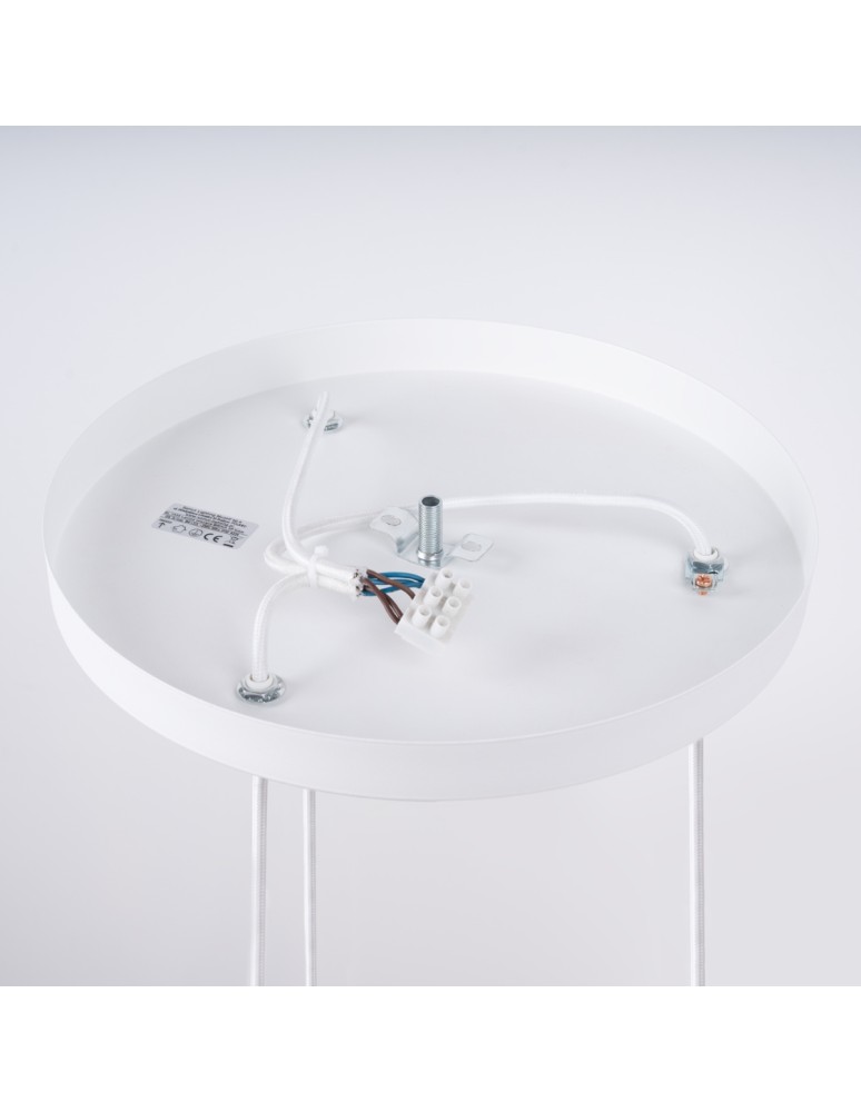 Sollux Lampa wisząca BRINA 3P biała SL.1335 Sollux Lampa wisząca BRINA 3P biała SL.1335