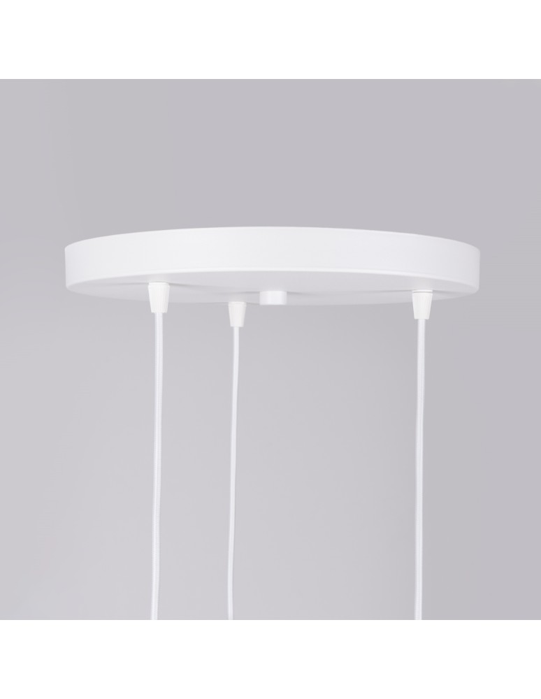 Sollux Lampa wisząca BRINA 3P biała SL.1335 Sollux Lampa wisząca BRINA 3P biała SL.1335