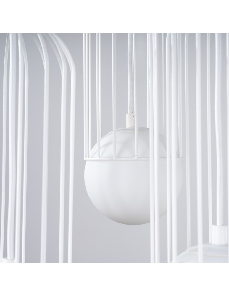 Sollux Lampa wisząca BRINA 3P biała SL.1335 Sollux Lampa wisząca BRINA 3P biała SL.1335