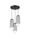 Sollux Lampa wisząca BRINA 3P czarna SL.1336