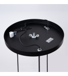Lampy wiszące - Sollux Lampa wisząca BRINA 3P czarna SL.1336 - product 6
