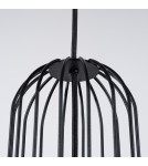 Lampy wiszące - Sollux Lampa wisząca BRINA 3P czarna SL.1336 - product 7