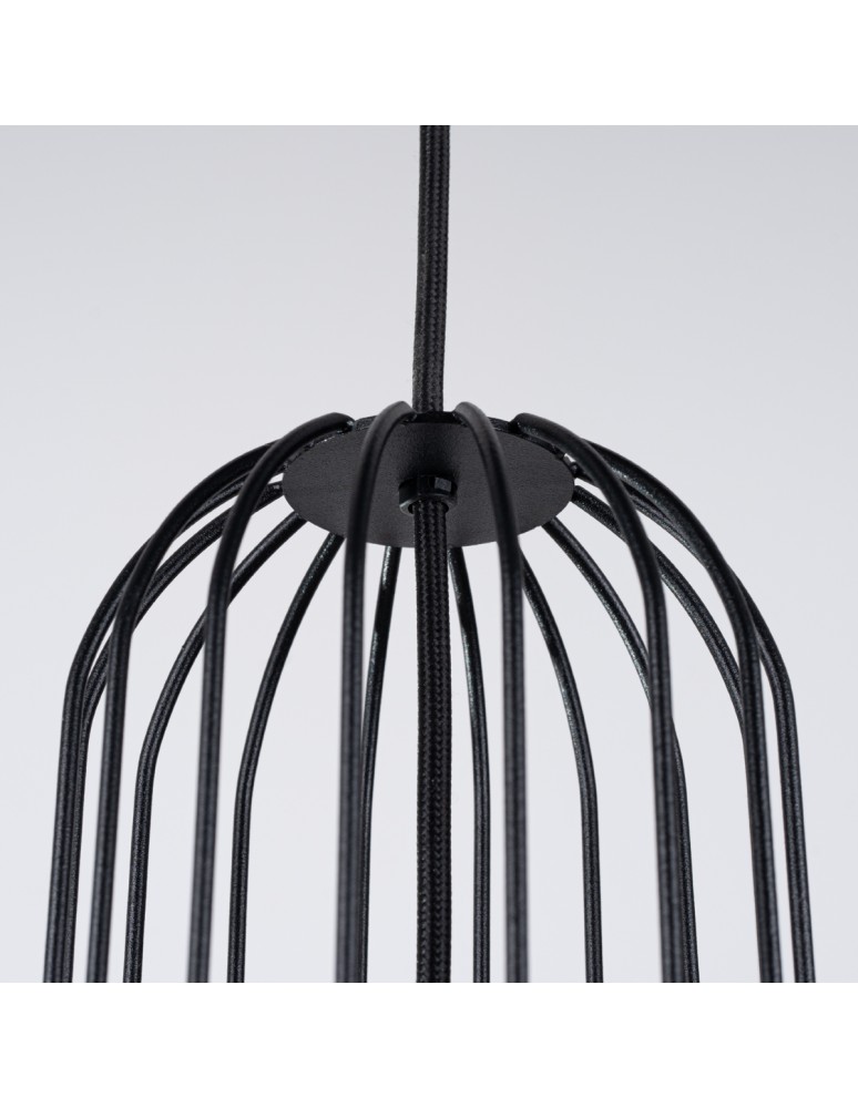 Sollux Lampa wisząca BRINA 3P czarna SL.1336