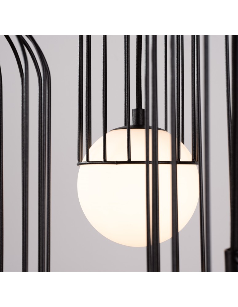 Sollux Lampa wisząca BRINA 3P czarna SL.1336
