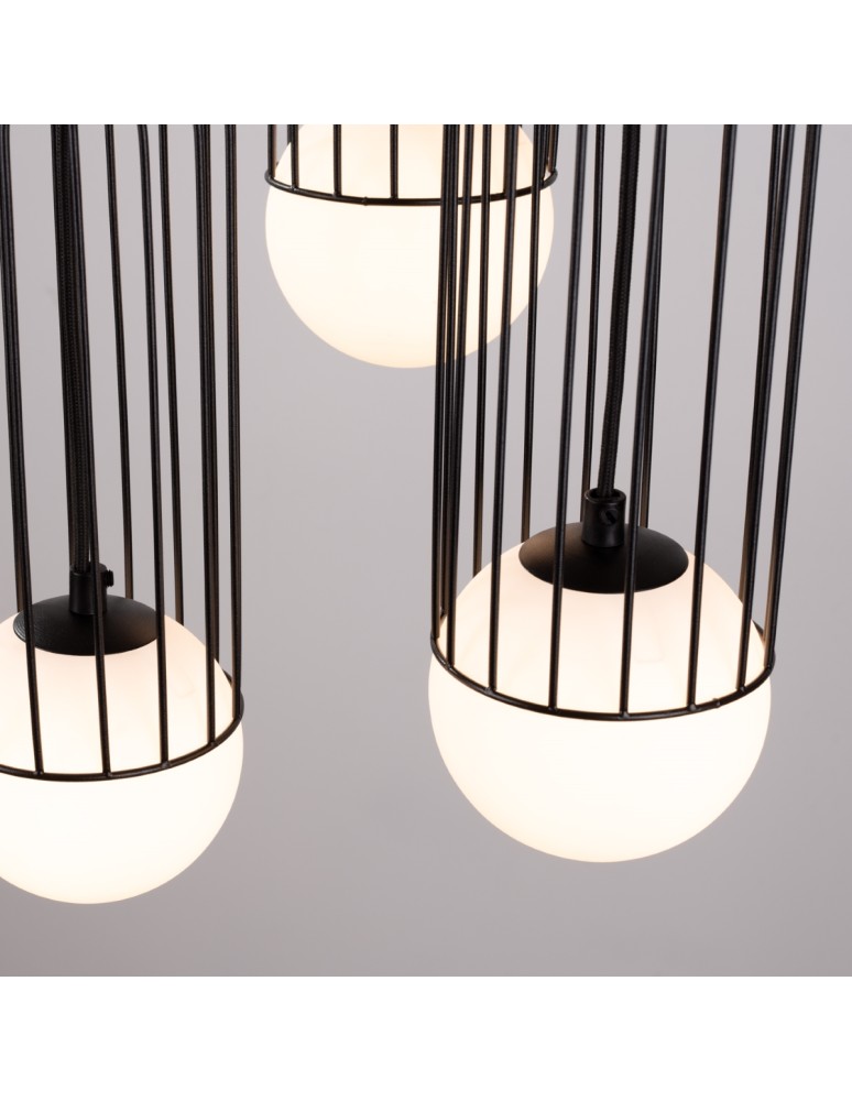 Sollux Lampa wisząca BRINA 3P czarna SL.1336