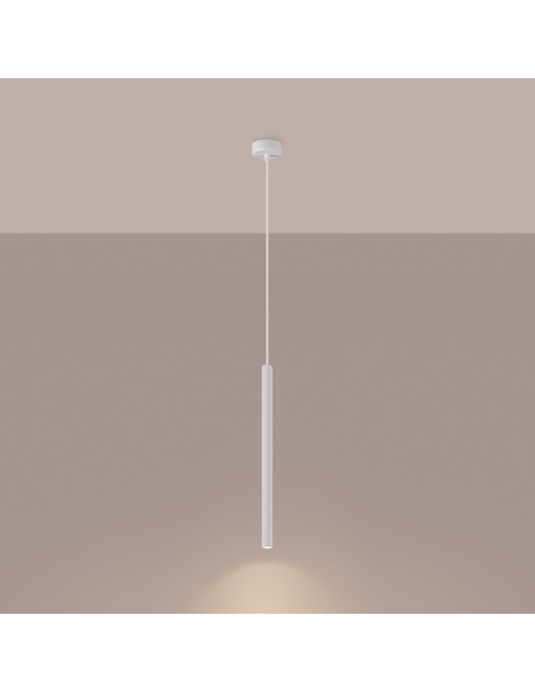 Sollux Lampa wisząca ARCHE 1 biała SL.1337 Sollux Lampa wisząca ARCHE 1 biała SL.1337
