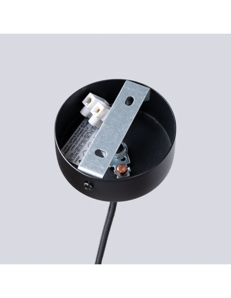 Sollux Lampa wisząca ARCHE 1 czarna SL.1338 Sollux Lampa wisząca ARCHE 1 czarna SL.1338