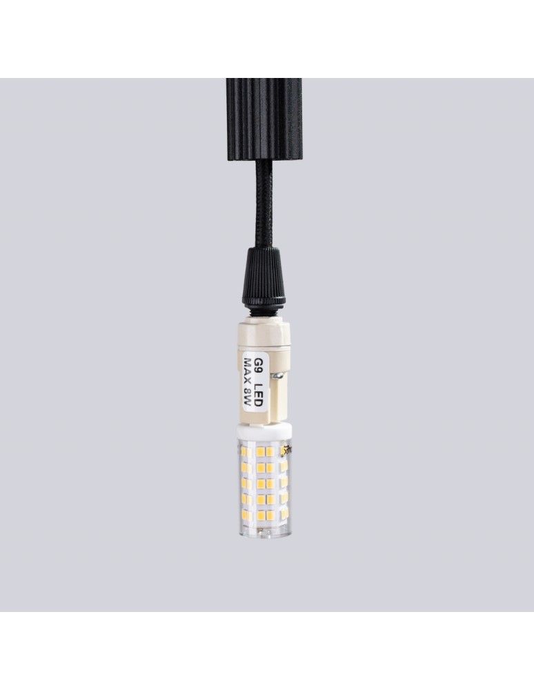 Sollux Lampa wisząca ARCHE 1 czarna SL.1338 Sollux Lampa wisząca ARCHE 1 czarna SL.1338