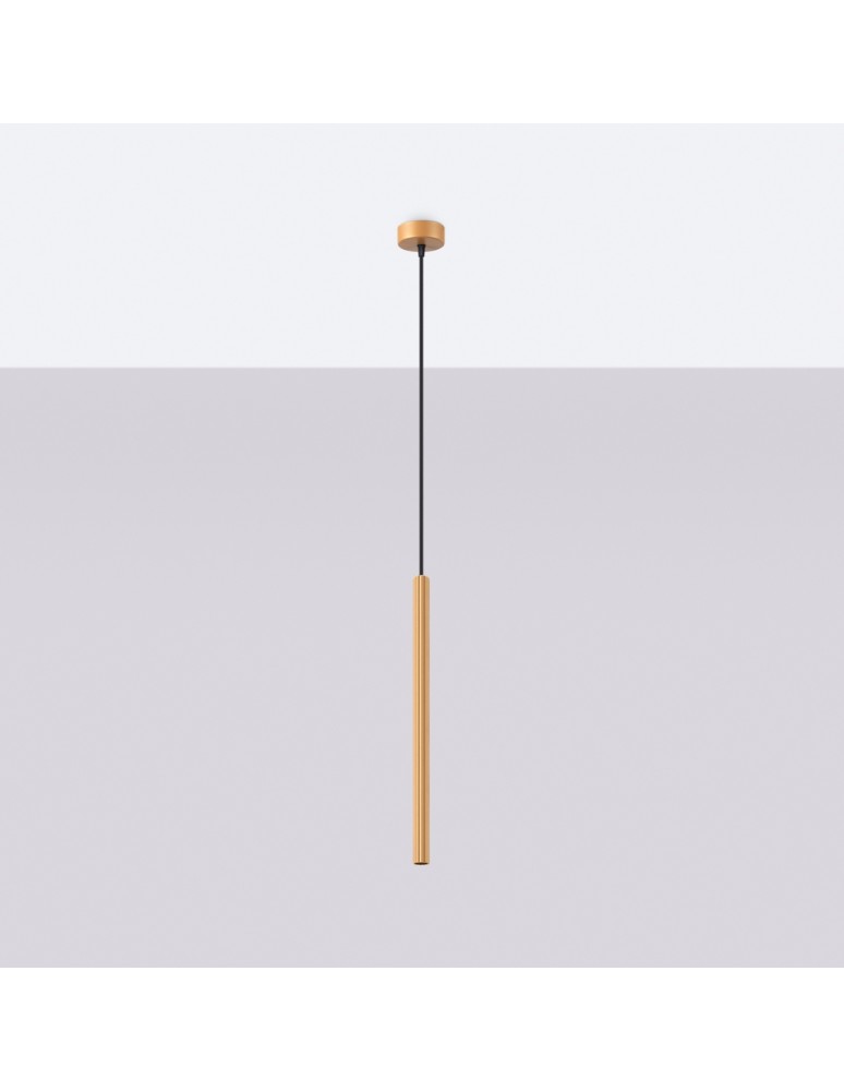 Sollux Lampa wisząca ARCHE 1 złota SL.1339
