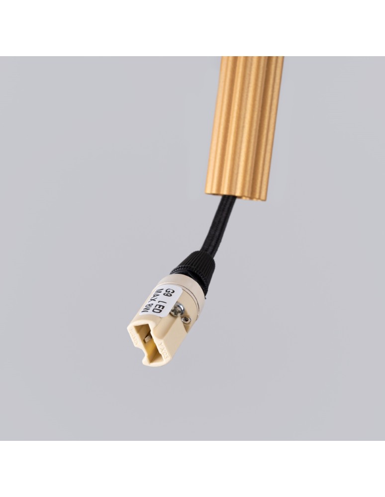 Sollux Lampa wisząca ARCHE 1 złota SL.1339