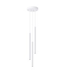 Lampy wiszące - Sollux Lampa wisząca ARCHE 3P biała SL.1340 - product 1