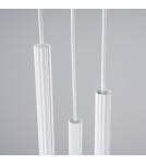 Lampy wiszące - Sollux Lampa wisząca ARCHE 3P biała SL.1340 - product 6