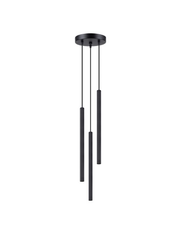 Sollux Lampa wisząca ARCHE 3P czarna SL.1341