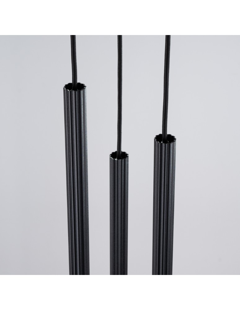 Sollux Lampa wisząca ARCHE 3P czarna SL.1341 Sollux Lampa wisząca ARCHE 3P czarna SL.1341