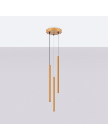 Sollux Lampa wisząca ARCHE 3P złota SL.1342 - product 2