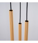 Sollux Lampa wisząca ARCHE 3P złota SL.1342 Sollux Lampa wisząca ARCHE 3P złota SL.1342