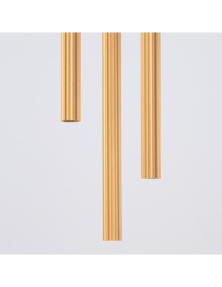 Sollux Lampa wisząca ARCHE 3P złota SL.1342 Sollux Lampa wisząca ARCHE 3P złota SL.1342