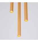 Sollux Lampa wisząca ARCHE 3P złota SL.1342 Sollux Lampa wisząca ARCHE 3P złota SL.1342