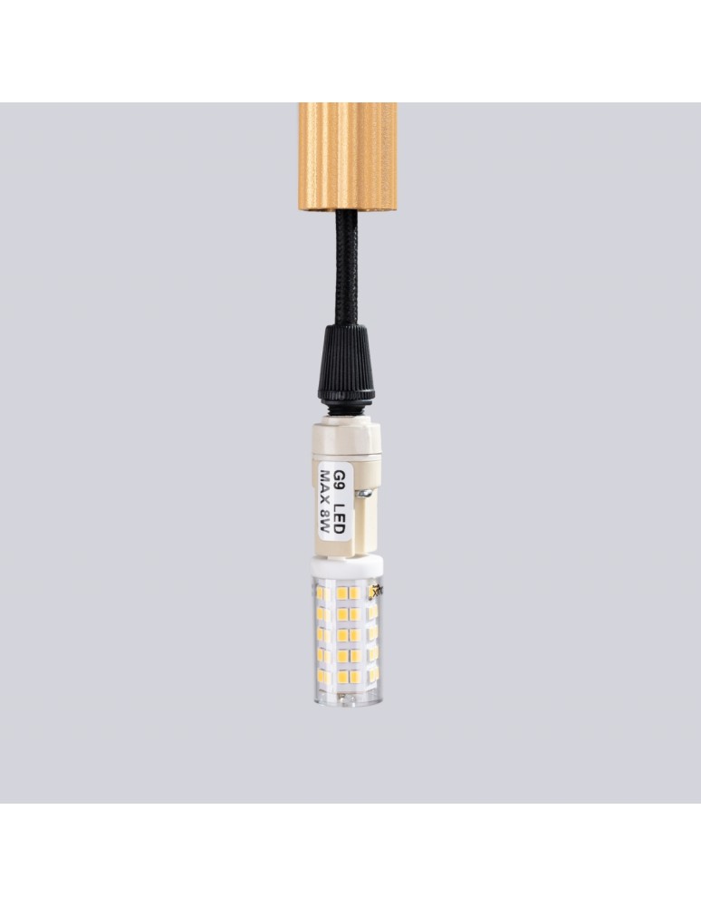 Sollux Lampa wisząca ARCHE 3P złota SL.1342 Sollux Lampa wisząca ARCHE 3P złota SL.1342