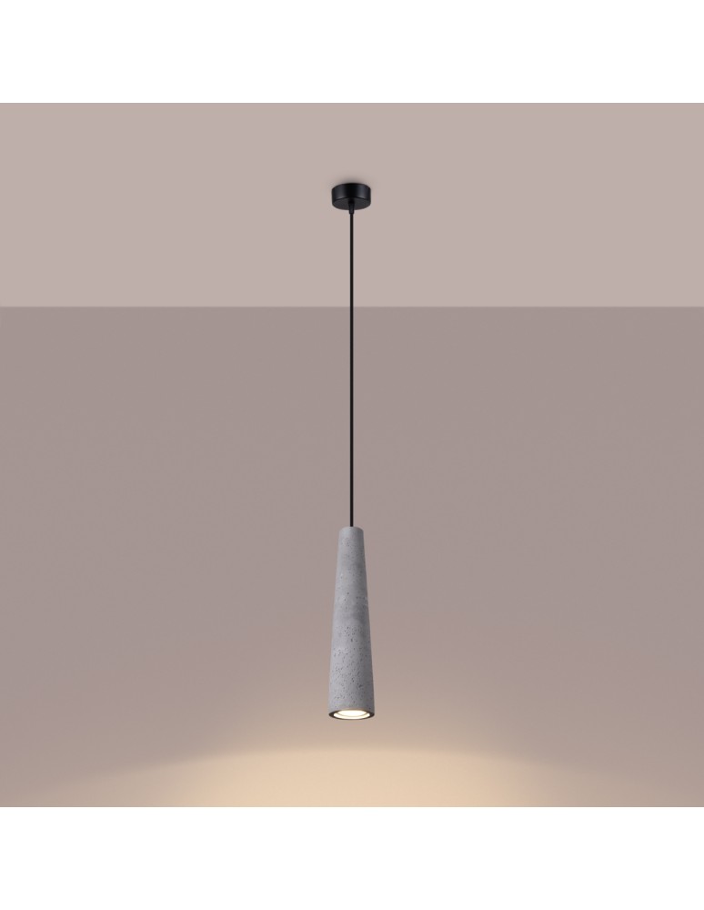 Sollux Lampa wisząca ELECTRA beton SL.1347 Sollux Lampa wisząca ELECTRA beton SL.1347