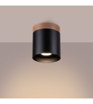 Sollux Plafon RIF czarny SL.1349 Sollux Plafon RIF czarny SL.1349