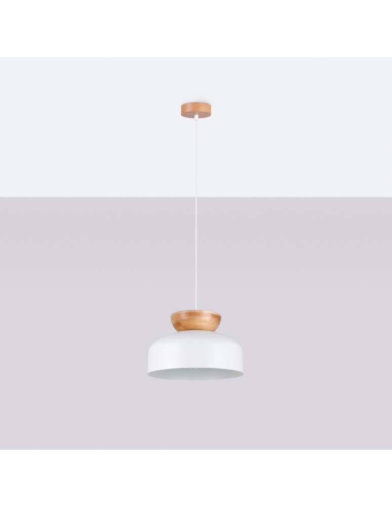 Sollux Lampa wisząca MARION biała SL.1350 Sollux Lampa wisząca MARION biała SL.1350