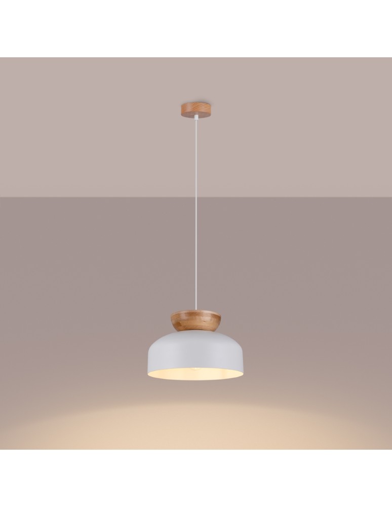 Sollux Lampa wisząca MARION biała SL.1350 Sollux Lampa wisząca MARION biała SL.1350