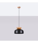 Sollux Lampa wisząca MARION czarna SL.1351 Sollux Lampa wisząca MARION czarna SL.1351