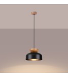 Sollux Lampa wisząca MARION czarna SL.1351 Sollux Lampa wisząca MARION czarna SL.1351