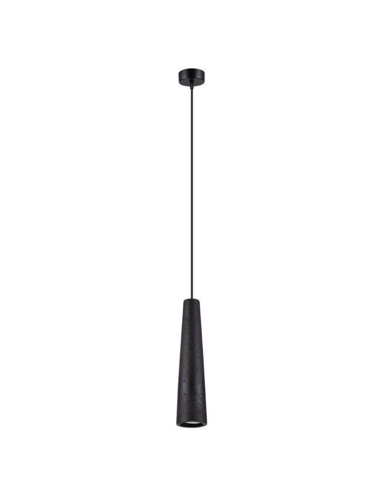 Sollux Lampa wisząca ELECTRA czarna beton SL.1355 Sollux Lampa wisząca ELECTRA czarna beton SL.1355