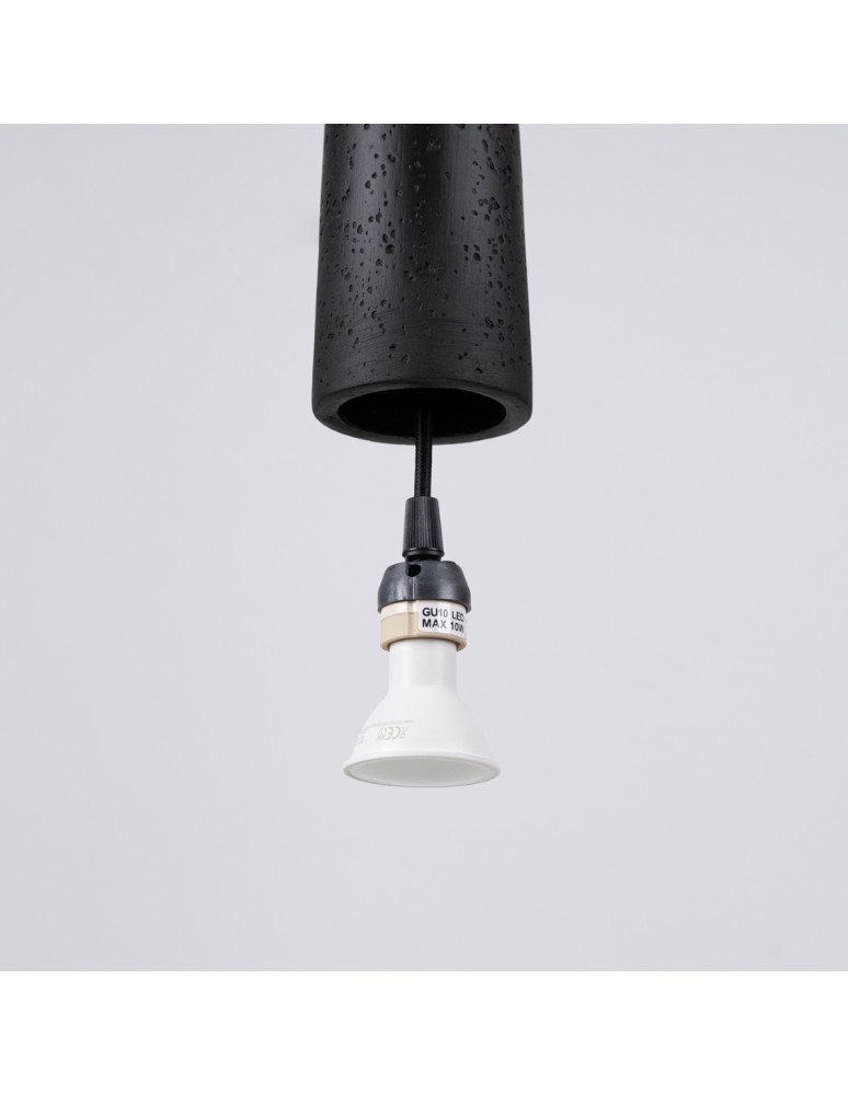 Sollux Lampa wisząca ELECTRA czarna beton SL.1355 Sollux Lampa wisząca ELECTRA czarna beton SL.1355