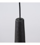 Sollux Lampa wisząca ELECTRA czarna beton SL.1355 Sollux Lampa wisząca ELECTRA czarna beton SL.1355