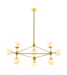 Lampy wiszące - Orlicki Design Bao Gold 10xE27 - produkt 1
