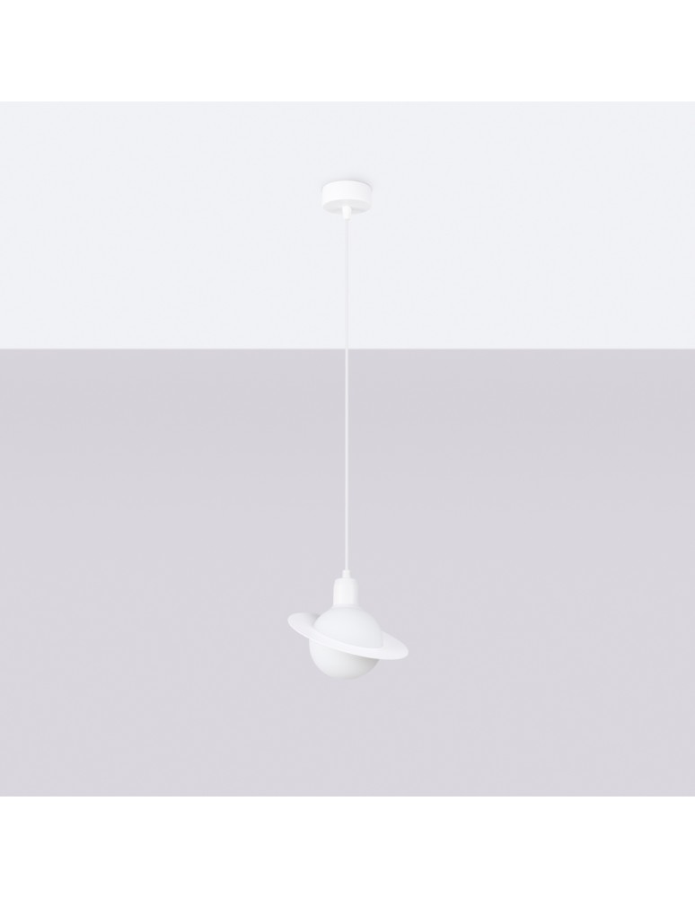 Sollux Lampa wisząca HYPERION 1 biały SL.1356