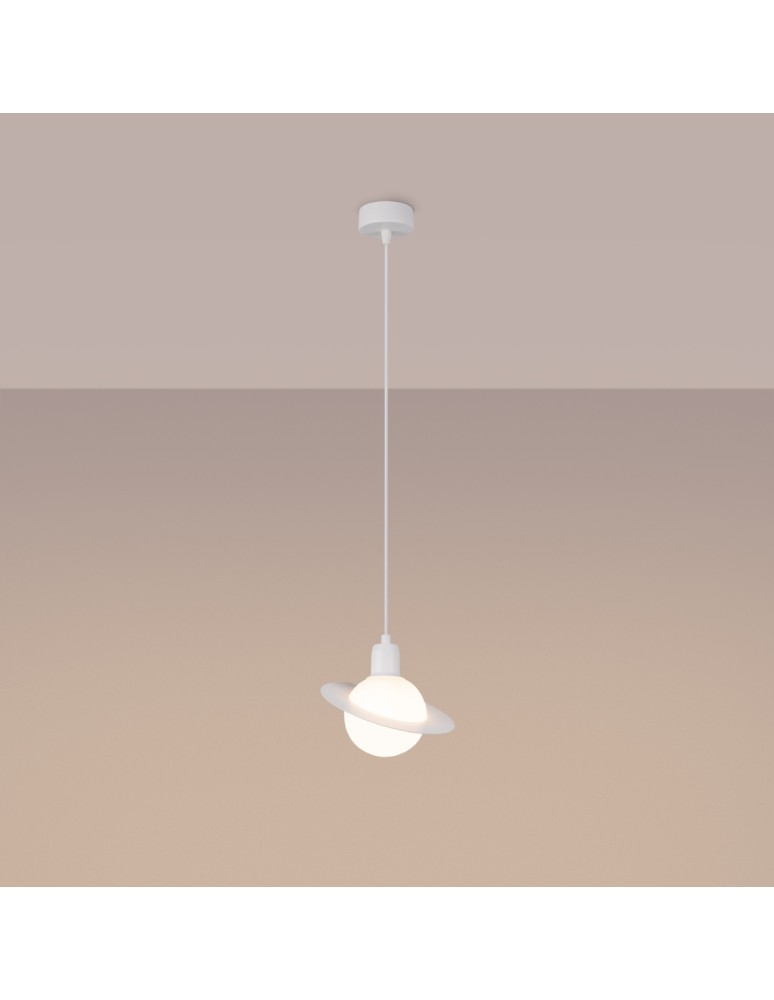 Sollux Lampa wisząca HYPERION 1 biały SL.1356