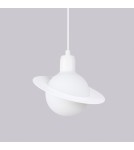 Lampy wiszące - Sollux Lampa wisząca HYPERION 1 biały SL.1356 - product 7