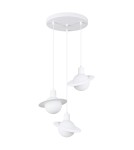 Sollux Lampa wisząca HYPERION 3P biały SL.1357 Sollux Lampa wisząca HYPERION 3P biały SL.1357
