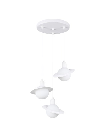 Sollux Lampa wisząca HYPERION 3P biały SL.1357